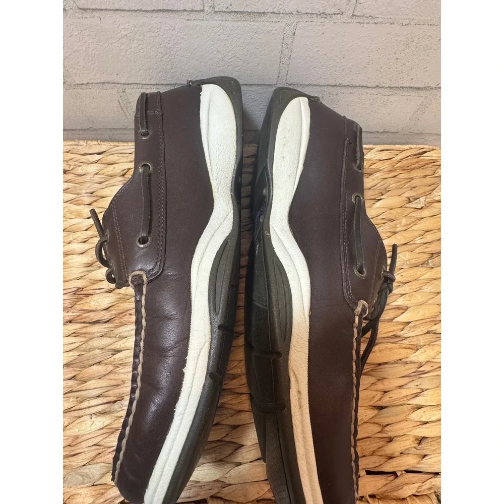 Sperry Top-Sider Billfish Mens Dark Brown Leather Boat Shoes 13M 0192211